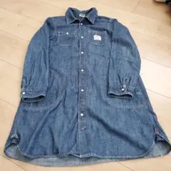 美品　FO.KIDS　キッズデニムシャツ　140cm
