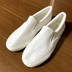 【美品】BEAMS メンズ スリッポン Lサイズ（27.5㎝）