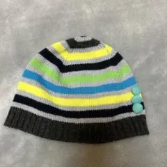 Gap キッズ ニット帽子 S/M ストライプ