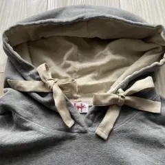 イルグッフォ　il gufo パーカー　薄手　リボン