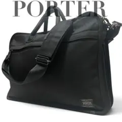 PORTER 요시다 가방 2way 비즈니스 가방 어깨 캔버스 블랙