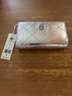 Tory Burch 二つ折り財布 シルバー