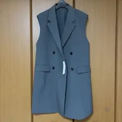 ダブルブレストベストGU