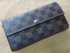 ルイヴィトン◎ダミエ◎ポルトフォイユ・サラ 長財布 N61734☆外観は極美品