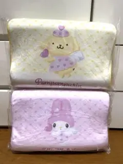 【新品・未開封】ポムポムプリン＆マイメロディ 低反発まくら　２点セット