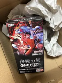 ONE PIECE カードゲーム 決戦の刻 OP-16 未開封box テープ付き - メルカリ