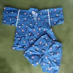 Double-B 甚平 100cm クマ柄　ミキハウ