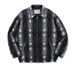O/S DOBBY CHECK HARRINGTON TYPE JACKETのサムネイル