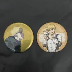 進撃の巨人　アルミン・アルレルト　缶バッジ　メタリック　だっこシリーズ