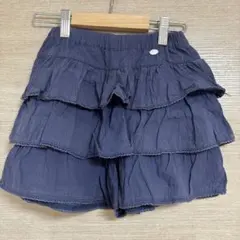 petit main フリルショートパンツ 120cm ネイビー