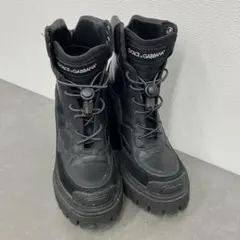 DOLCE&GABBANA ドルガバ トレッキングブーツ ブラック 361/2のサムネイル