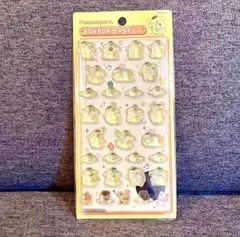 ポムポムプリン　ボンボンドロップシール　サンリオ