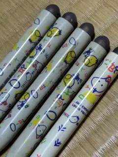 昭和レトロ キャラクターイラスト シャープペン 5本セット