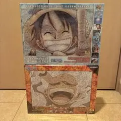 ONE PIECEモンキー・D・ルフィ モザイクアートジグソーパズル ２点セット