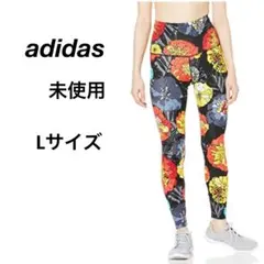 アディダス　ランニング スポーツ フローラル ランニングタイツ WY524