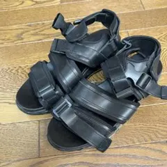 ✴︎ HARE ハレ　ベルトスニーカーサンダル　ブラック　Lサイズ