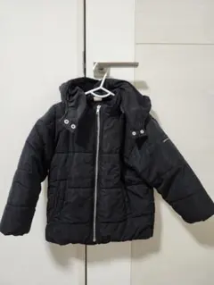 petit main ブラック中綿コート