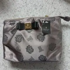 LANVIN COLLECTION ポーチ リボン バラ柄のサムネイル