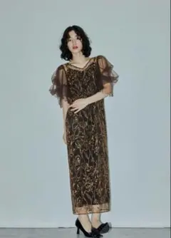 ドレスキャンプ ジュエリー ブラウス シルク 38 dresscamp - メルカリ