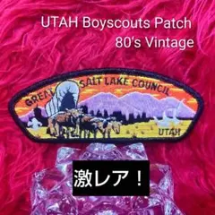 激レア！UTAH Boyscouts Patch 80's Vintage新品