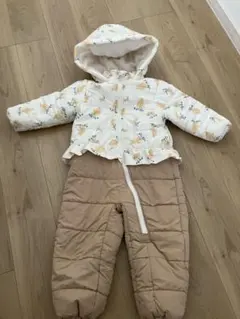 スノーウェア　キッズ　110 女の子　花柄