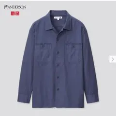 ユニクロ コラボ JWA ツイルオーバーサイズワークシャツ(L)