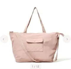 【新品未使用】Francfranc キャリーオントートバッグ　ピンク