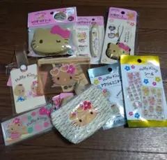 セリア　日焼けキティ　人気　　キティちゃん　サンリオ　ギャル
