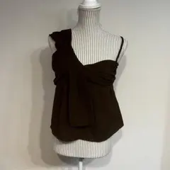 【新品】dholic. ワンショルダー トップス フリル キャミソール