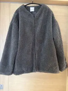 美品！any FAM ボアジャケット グレー