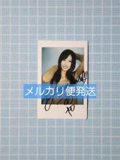 虹村ゆみ　チェキ だ*！様 虹村ゆみさん DVD特典直筆サイン入りチェキ - メルカリ