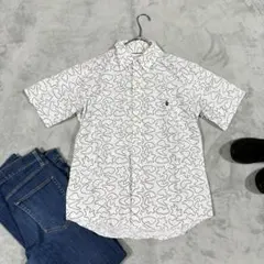 アベイジングエイプ BAPE Classic 総柄半袖シャツ M エイプのサムネイル
