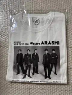 w*4様 嵐2026 Tシャツ　ポーチ　銀テ　金銀各5本ずつ　3点セット　バラ売 w*4様 嵐2026 Tシャツ ポーチ 銀テ 金銀各5本ずつ 3点セット バラ売