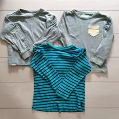 ベルメゾン　長袖　ロングTシャツ　ソフノビ　110　まとめ売り　GITA