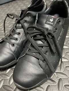 ブラックレザー スニーカー