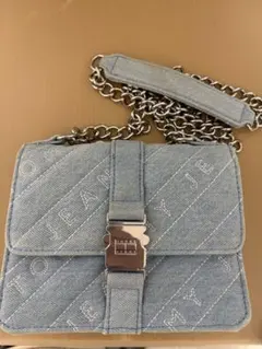 トミージーンズ　デニム　ショルダーバッグ