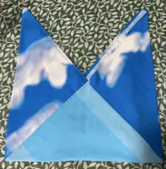 あずま袋 青空と雲 ゴフクヤサン ドットコム あずまバッグ エコバッグ 着物