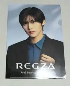 REGZA　目黒蓮　クリアファイル