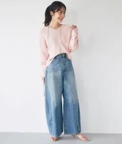 La boutique BonBon ラブティックボンボン シニカルデニムワイド 追加オーダー決定】シニカルデニムワイド | La boutique BonBon