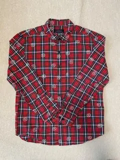 MISHKA スカルプリント 長袖シャツ Mサイズのサムネイル
