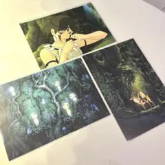 ジブリ 三鷹の森ジブリ美術館 もののけ姫 ポストカード セット