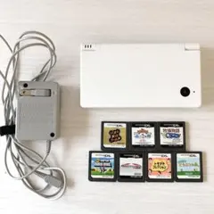 Nintendo DS i ホワイト 本体 ソフト まとめ売り 充電コード付き