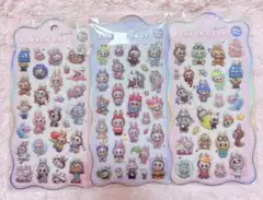 3日間限定セール☆ラブブ　シール　Labubu ぷくぷく　立体