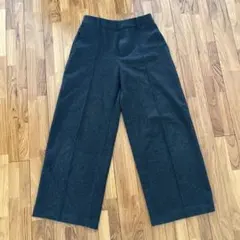 UNIQLO ブラッシュドジャージーワイドパンツ　Mサイズ