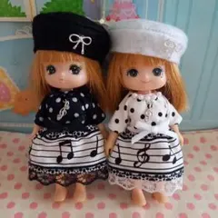 ミキちゃんマキちゃん　ハンドメイド服セット