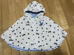 KPBOY（ケーピーボーイ） クマの編みぐるみとクマのお耳付きフリースマント