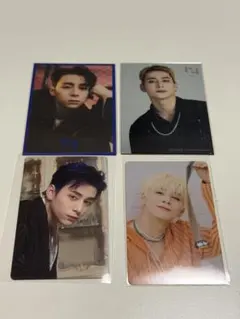 INI 西洸人 トレカ ステッカー 4枚セット