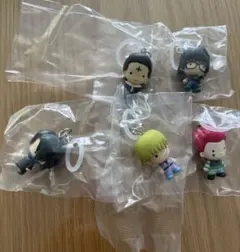 【全5種コンプリート】ハンターハンター ガチャ 幻影旅団 めじるしアクセサリー