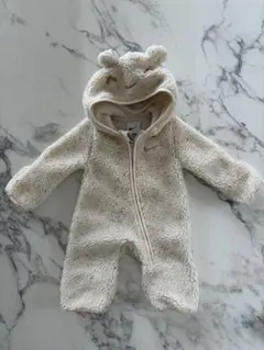 babygap ボア ロンパース うさぎ 12-18m - メルカリ