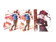ホロライブ 宝鐘マリン クリアファイル 2種3枚 ローソンコラボ